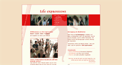 Desktop Screenshot of life-expressions.ch